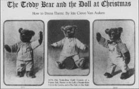 when was the first teddy bear made