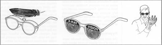 see through glasses